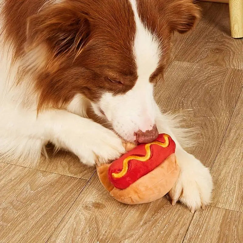 ピーピー ホットドッグぬいぐるみトイ🌭